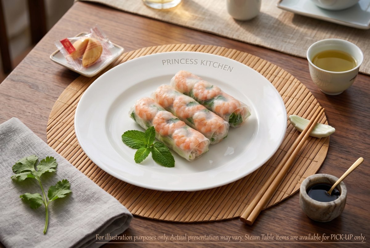 Shrimp Fresh Cold Rolls (3 pcs)